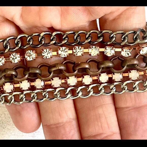 Multi strand chain bracelet - Picture 5 of 7